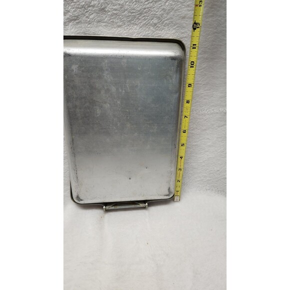 Vintage 1950s Frigidaire Quickube Aluminum Double Ice Cube Tray Quick Release - Picture 8 of 8